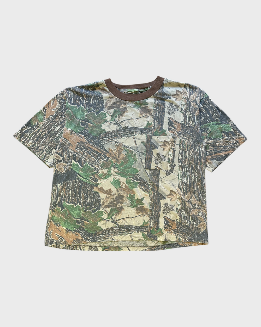 90s camo pocket tee - XL