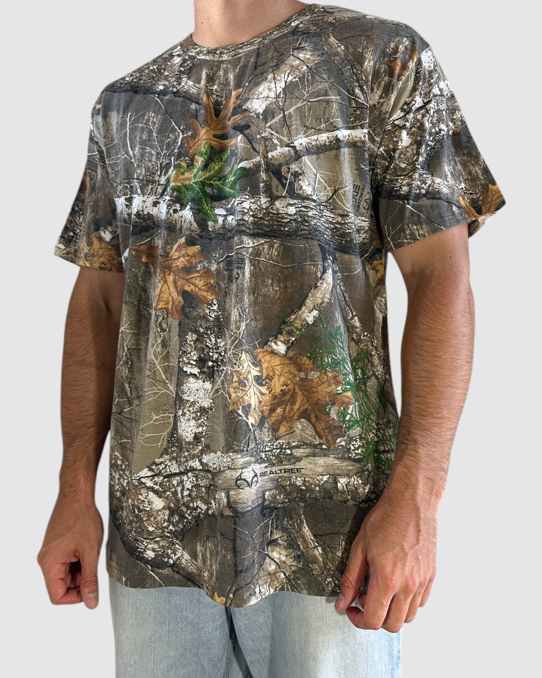 00s realtree camo tee - L/XL