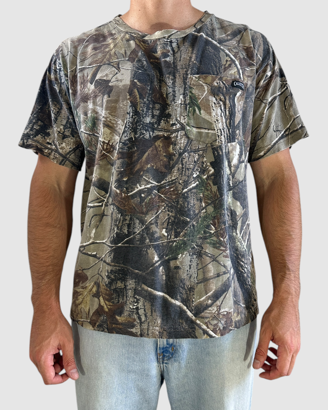 00s camo pocket tee - XL