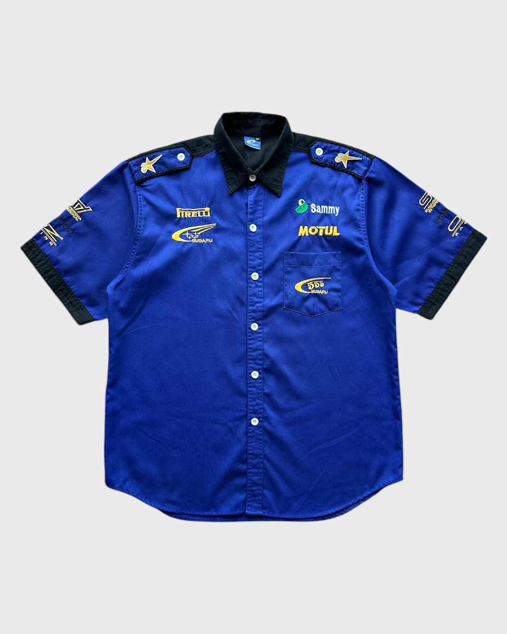 Vintage 00s Subaru button shirt - XL