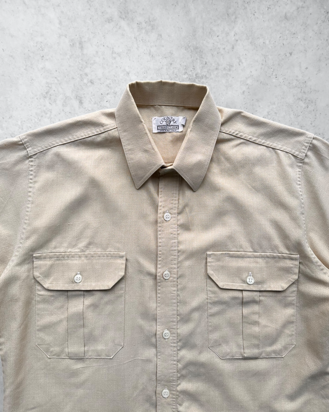 1980s Country Button-Up Shirt - M