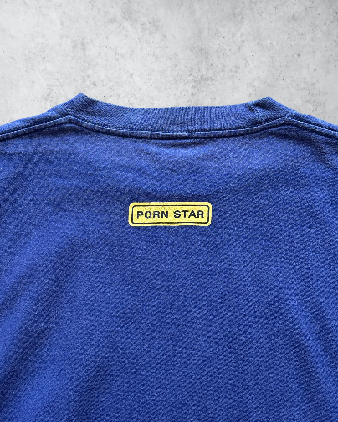 Vintage p*rnstar skateboarding tee - L