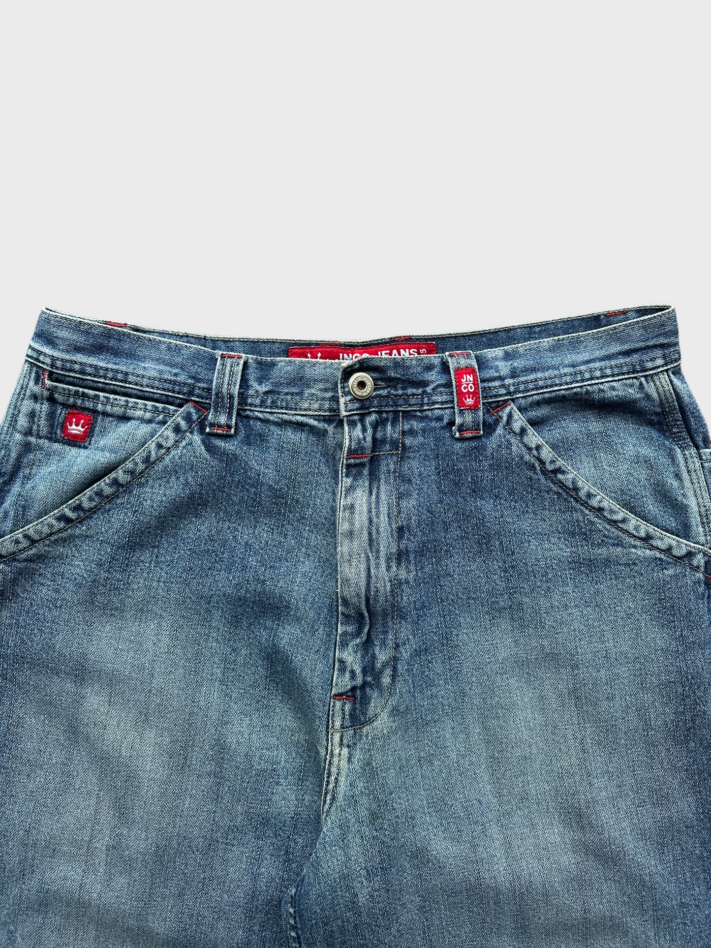 Y2K jnco crown jorts - 36”