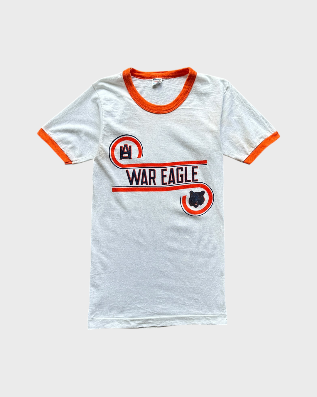 Vintage 80s war eagle ringer tee - s