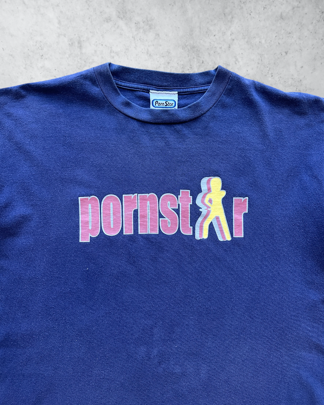 Vintage p*rnstar skateboarding tee - L