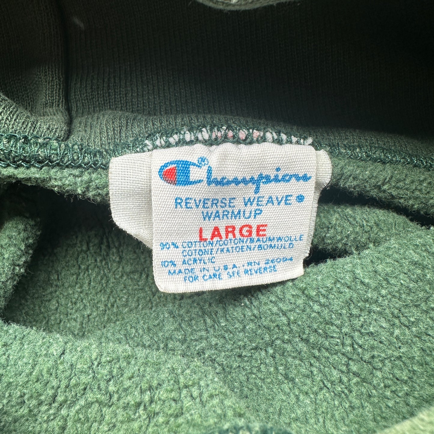 Vintage 80s Reverse Weave Champion Hoodie - L