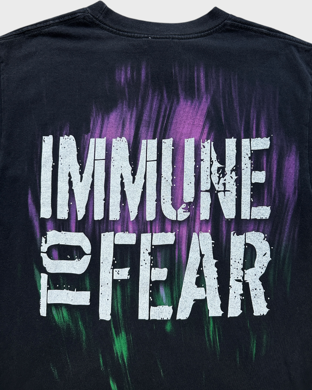 00s WWE Jeff Hardy Immune to Fear Tee - YL