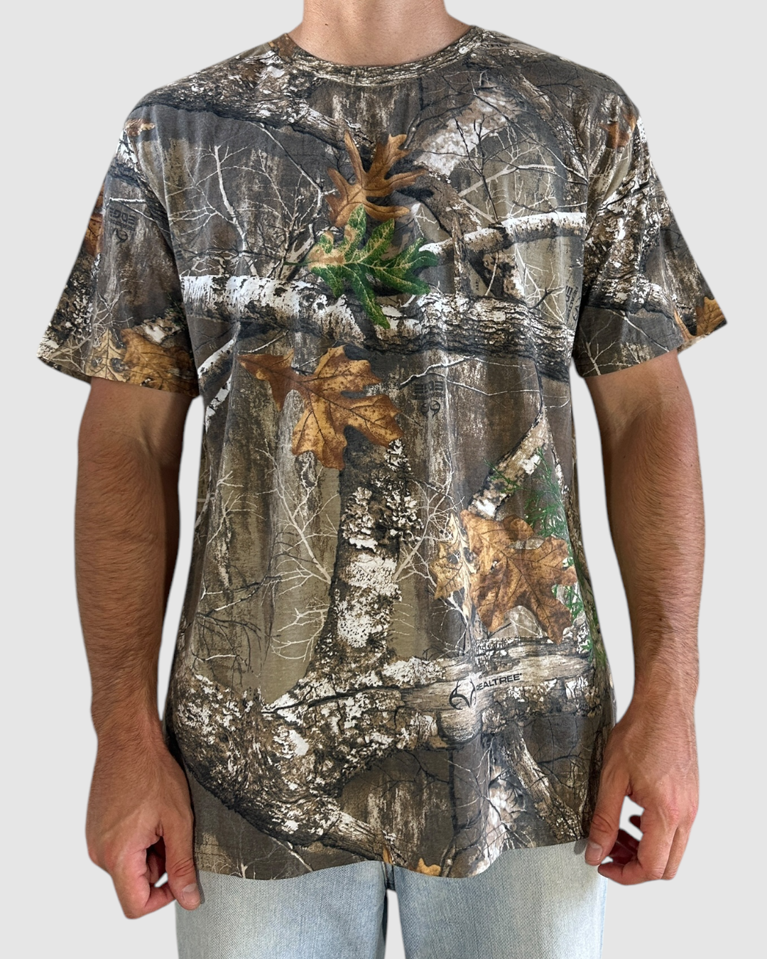 00s realtree camo tee - L/XL