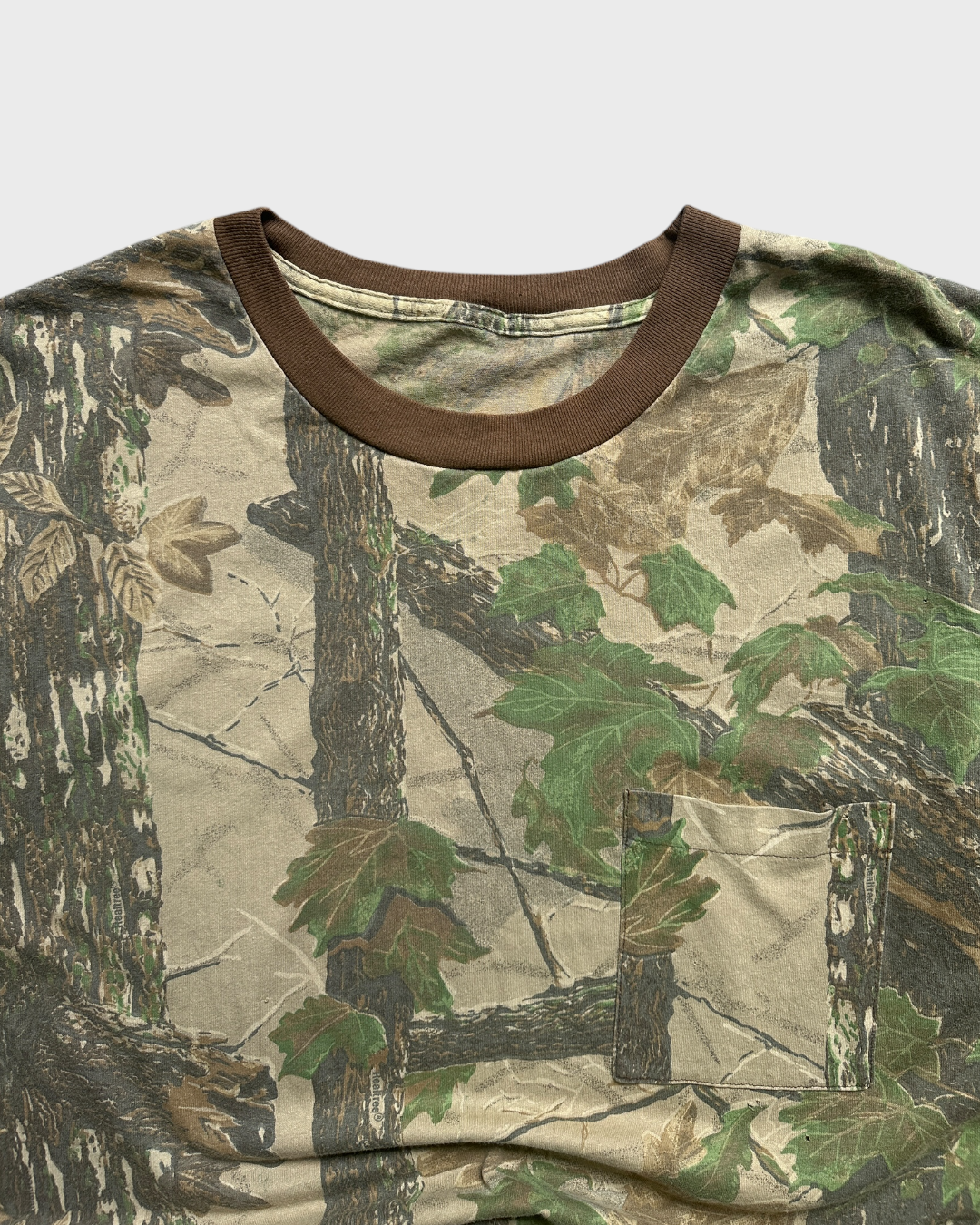 90s realtree camo boxy tee - L/XL