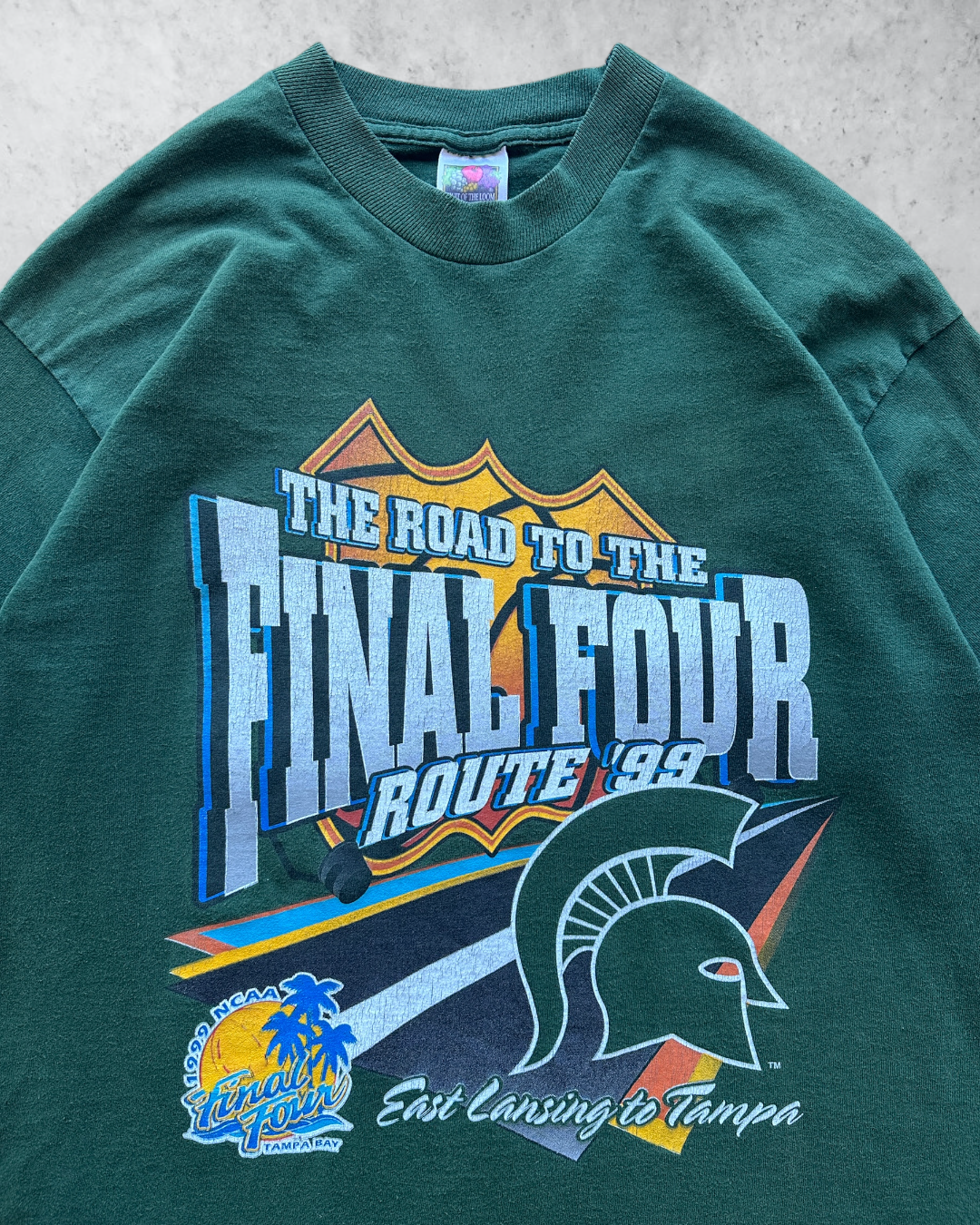 Vintage NCAA final four tee - L