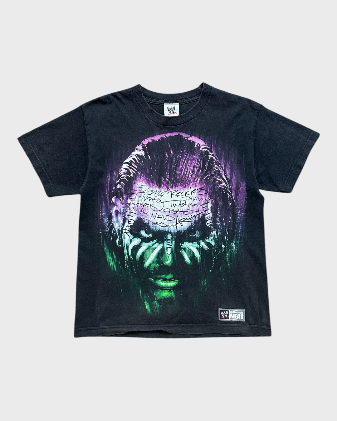 00s WWE Jeff Hardy Immune to Fear Tee - YL