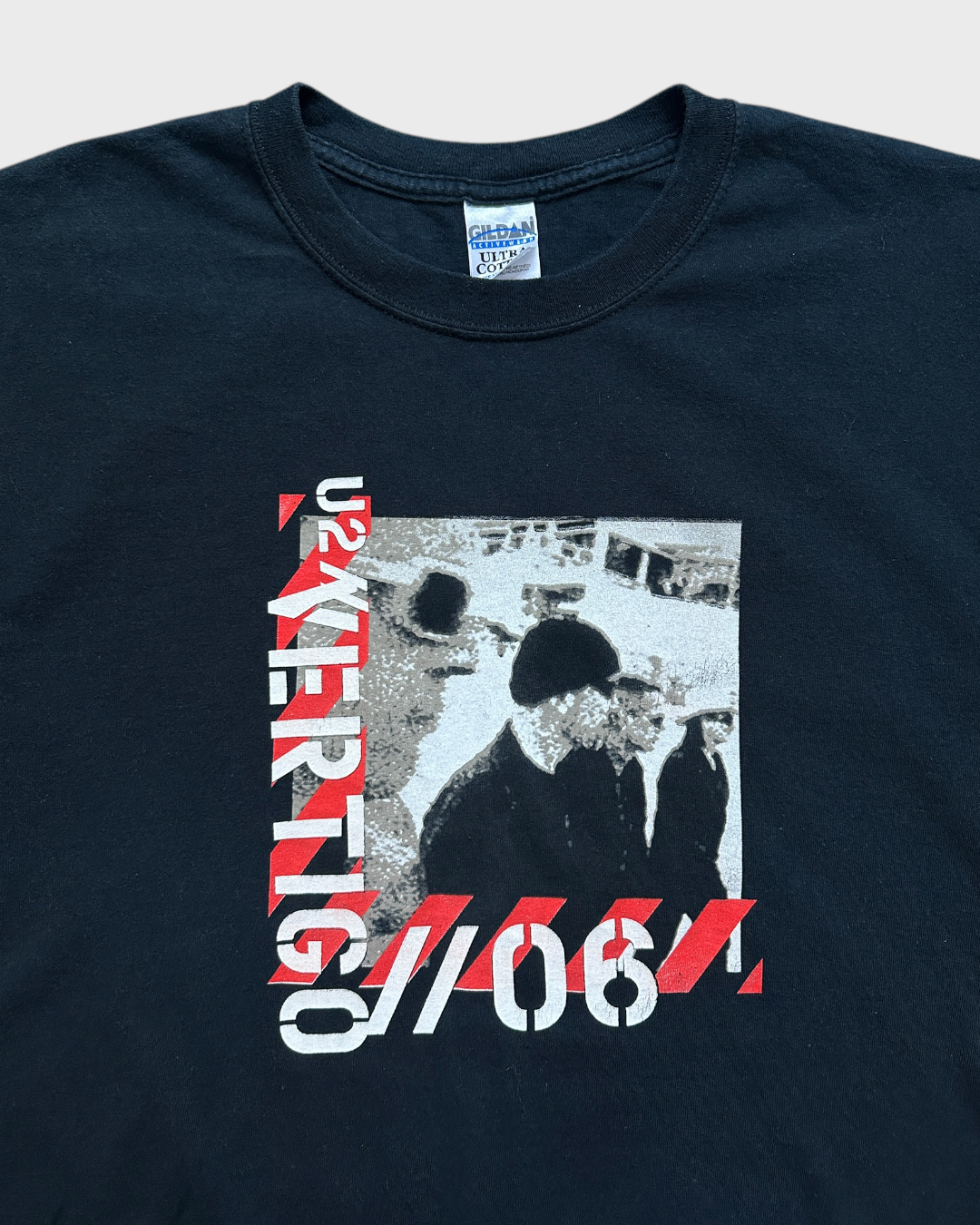 05 u2 vertigo tour tee - L