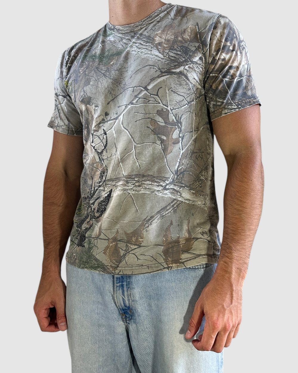 90s realtree camo tee - S